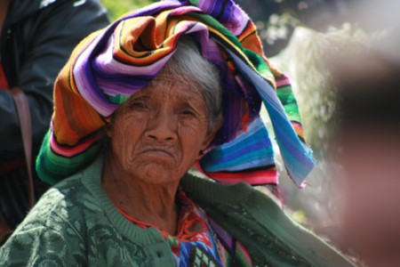 Chichicastenango - donna indigena
