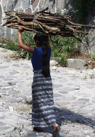 carico di legname - San Antonio Palopo