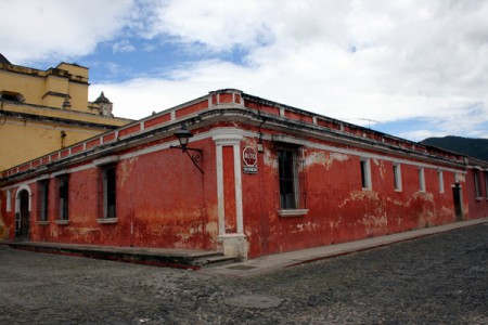 Antigua - tipica casa coloniale