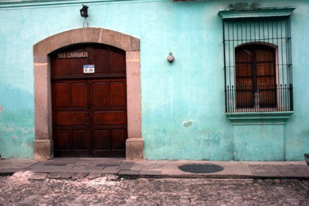 Antigua - tipica casa