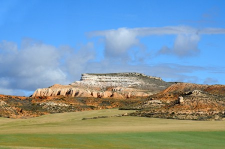 paesaggio lungo l'autostrada