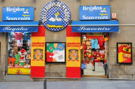 negozio di souvenir - Madrid