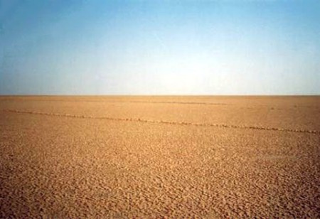 Chott el-Jerid - lago salato