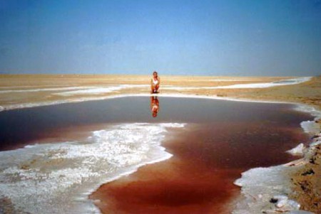 Chott el-Jerid - lago salato, Mavi