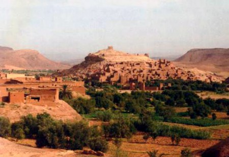 la città fortificata di Ait-Ben-Haddou