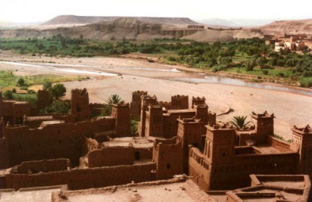 la città fortificata di Ait-Ben-Haddou