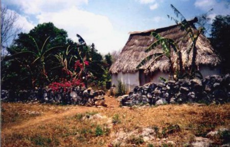 tipica cabana locale - Quintana Roo