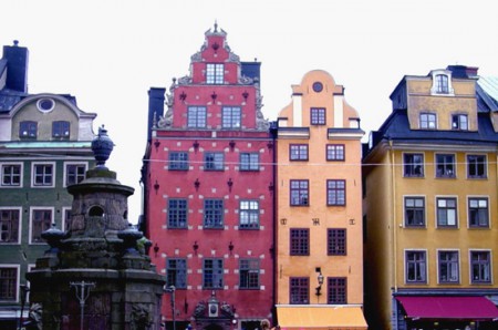 Stoccolma - case del centro storico