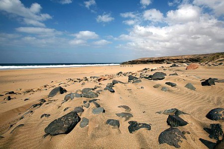 classica spiaggia di Fuerteventura
