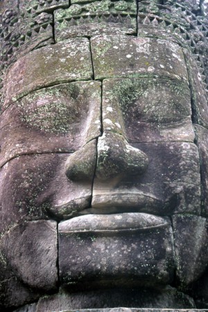 Angkor - volto del Bayon