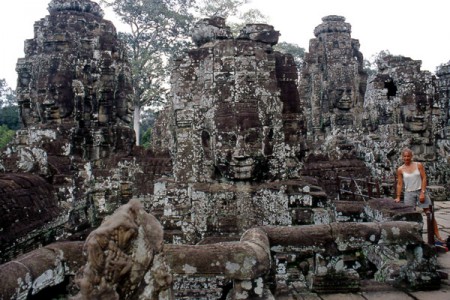 Angkor - Mavi nel Bayon