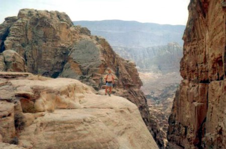 itinerario di salita al Monastero