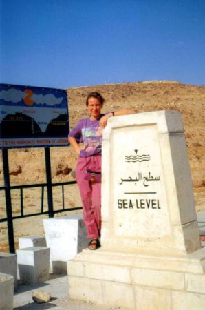 segnale che indica il punto 0 del livello del mare