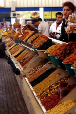 Ashgabat - bazaar russo