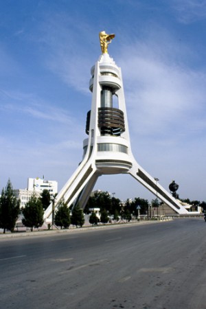 Ashgabat - Tower of Independence