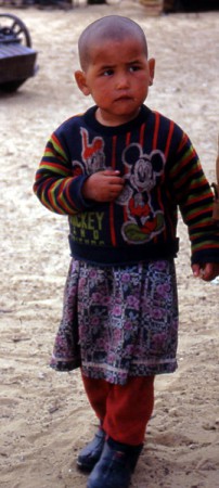 Oasi di Darvaza - bambino