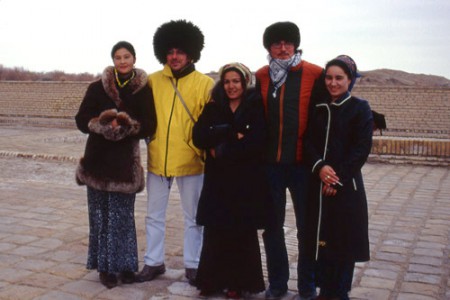 Kunya Urgench - Adri, Cris e giovani turkmene