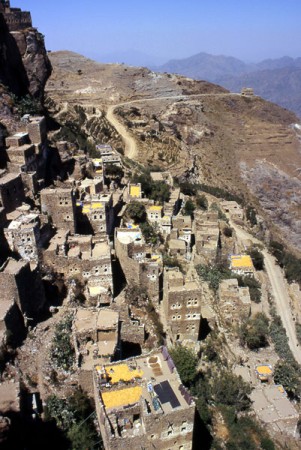 Al-Haijara - villaggio sui monti Haraz