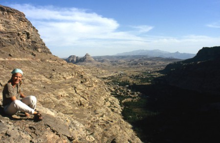 Avi - wadi sotto il villaggio di Kawkaban
