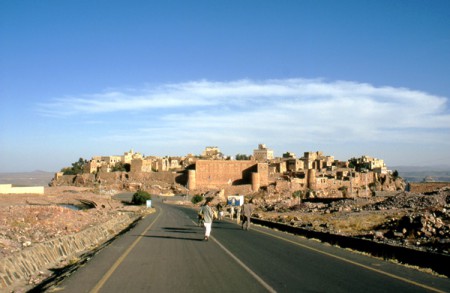 arrivo al villaggio di Kawkaban
