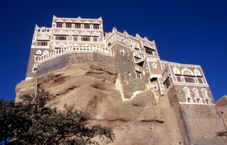 wadi dhahr edificio simbolo dello Yemen