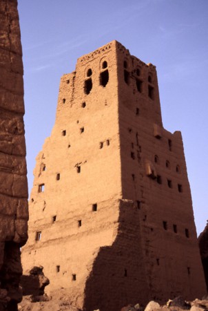 Old Marib - palazzo abbandonato