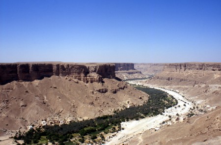 veduta panoramica del Wadi Daw'an