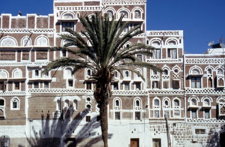 Sana'a - palazzi delle città vecchia