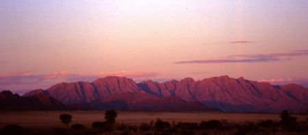 tramonto namibiano