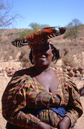 donna di etnia herero