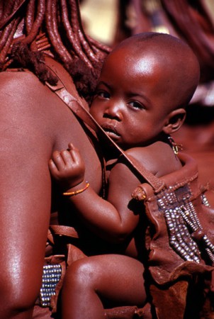 bimbo di etnia himba